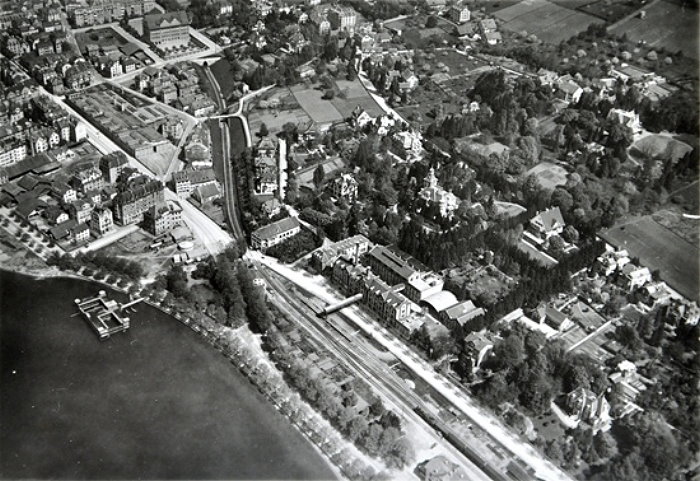 Mühle Tiefenbrunnen anno datumal